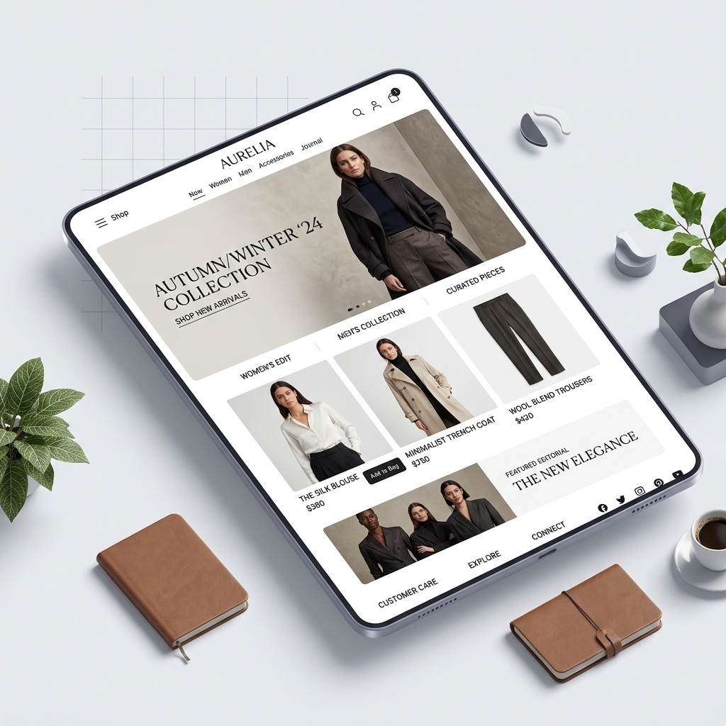 E-Commerce Fashion Mockup